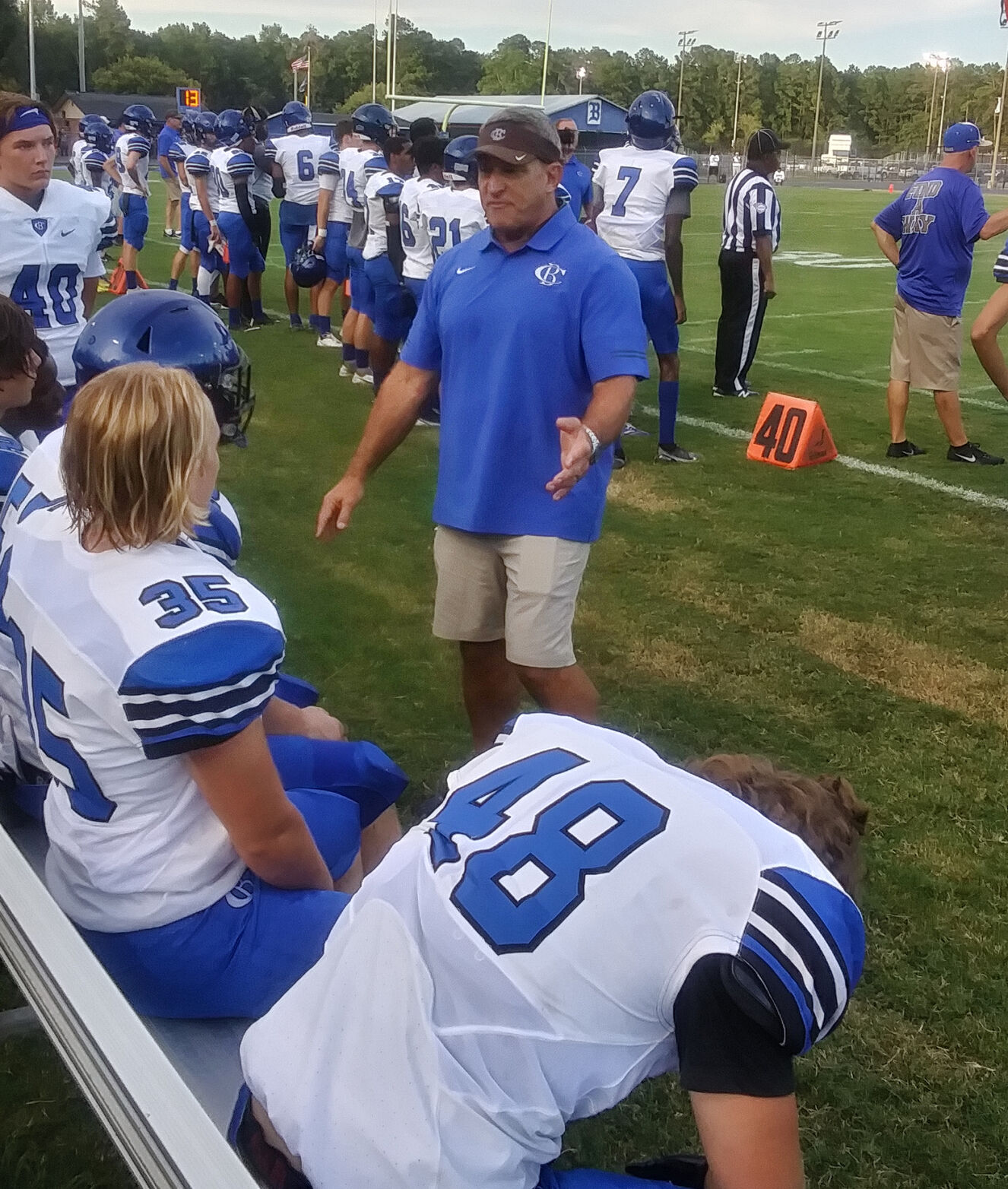 Moncks Corner Lions Club football jamboree kicks off area high school