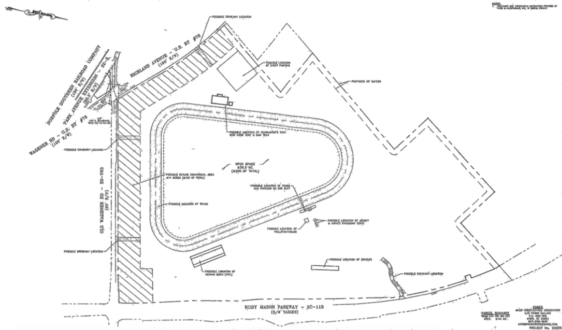 Aiken steeplechase concept plan, annexation on City Council's Monday
