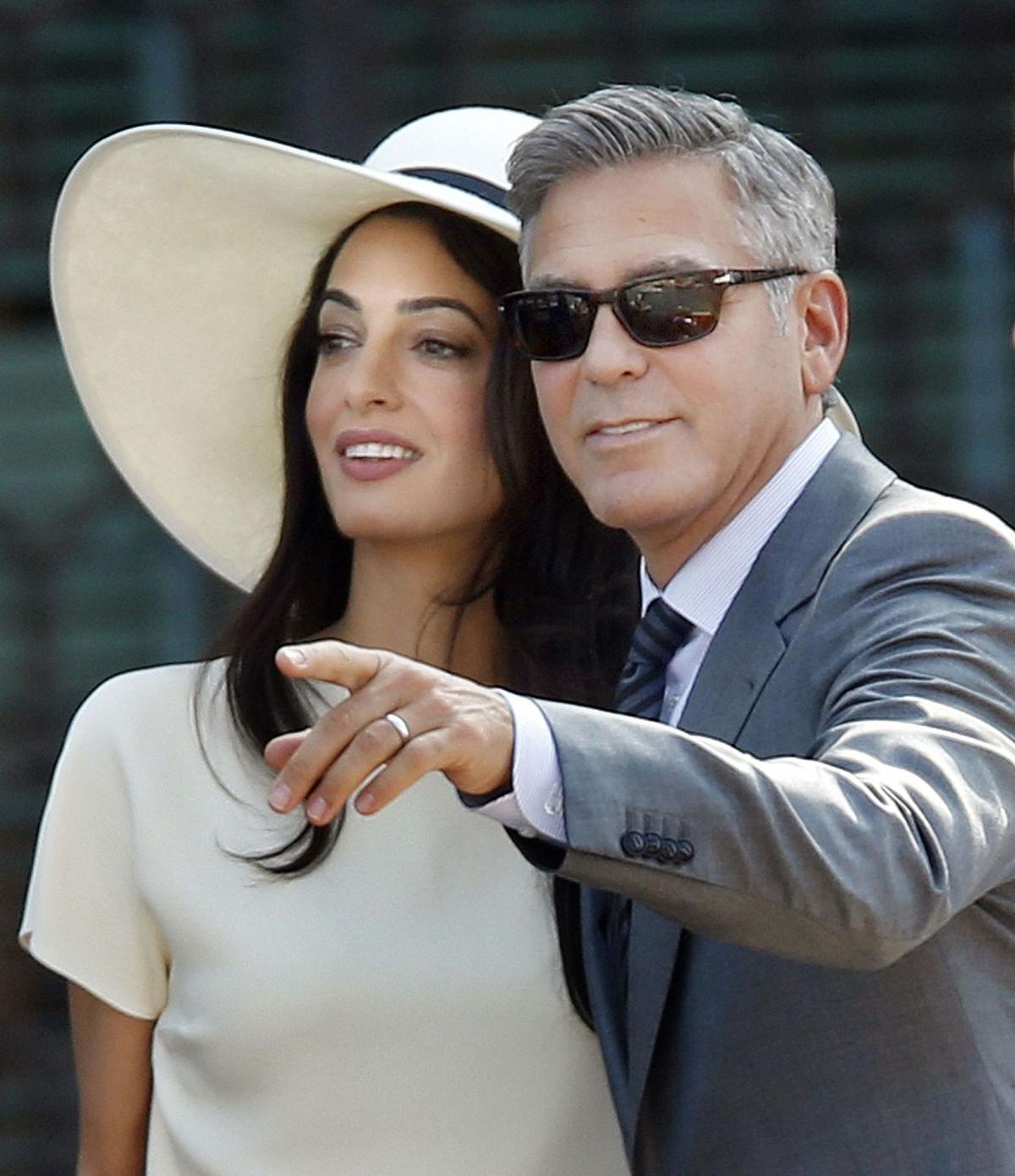 George Clooney gets married
