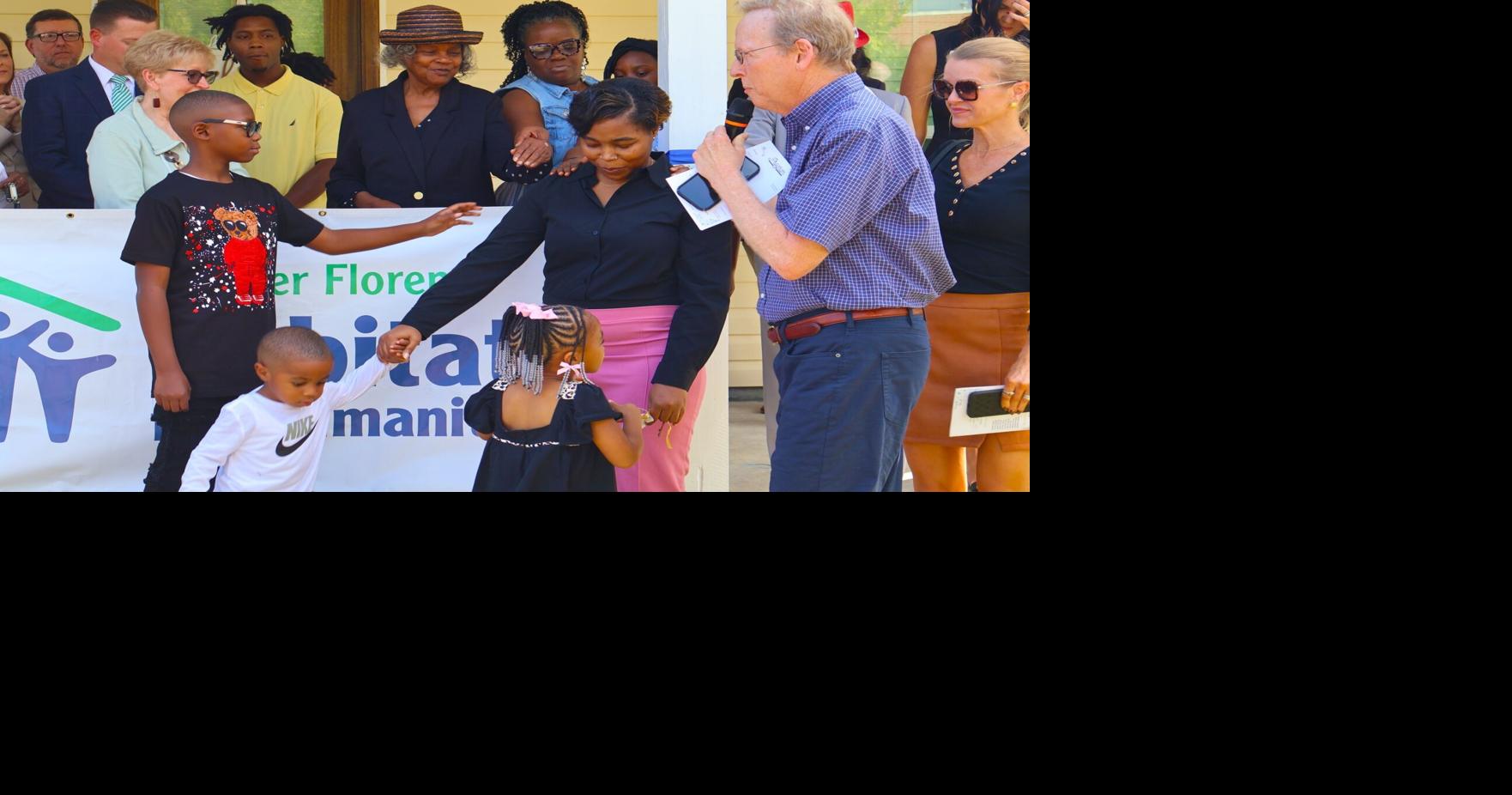 Florence mother and her children get new Habitat home
