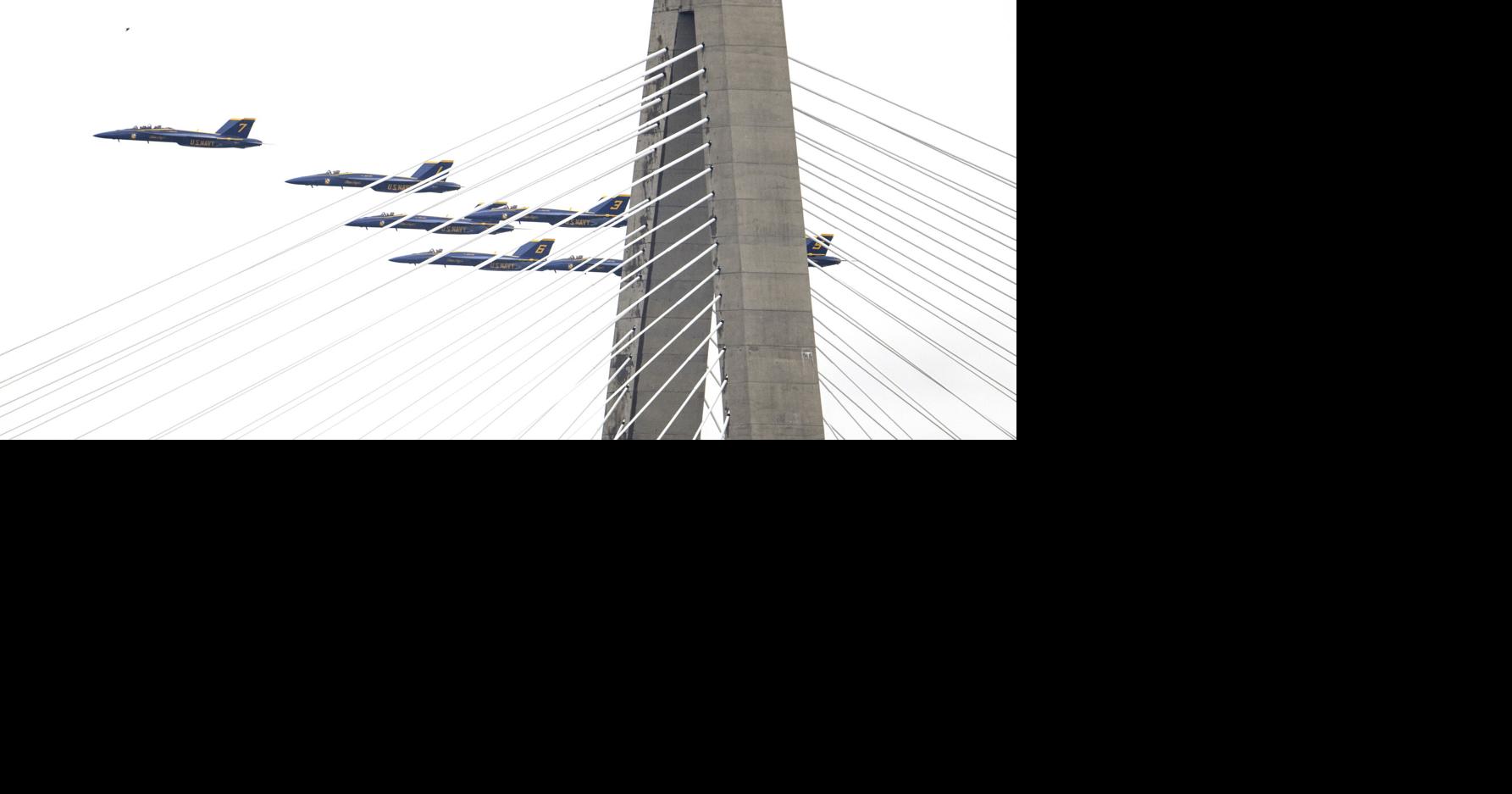 What to know ahead of Charleston Airshow with the Blue Angels. A $26M yacht docks in Charleston.