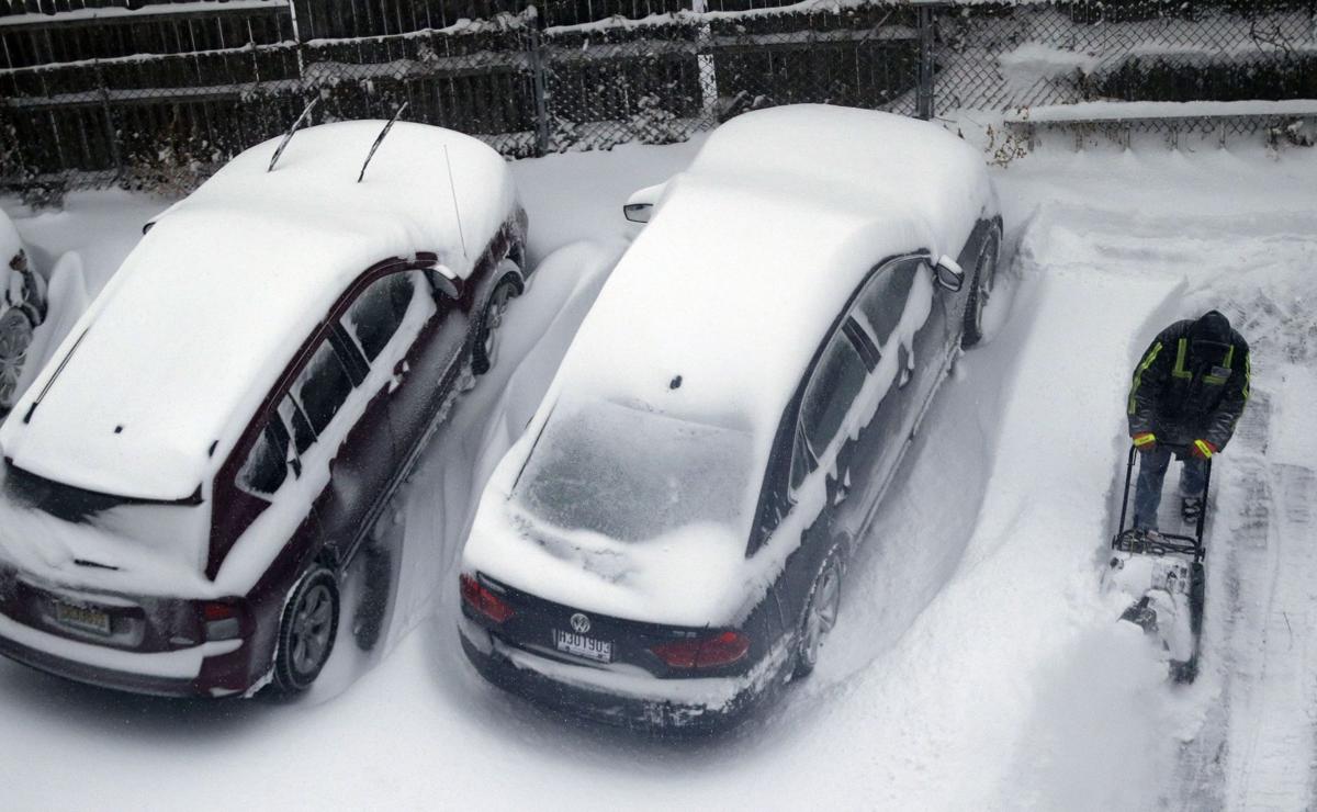 Snow Storm Hits Northeast
