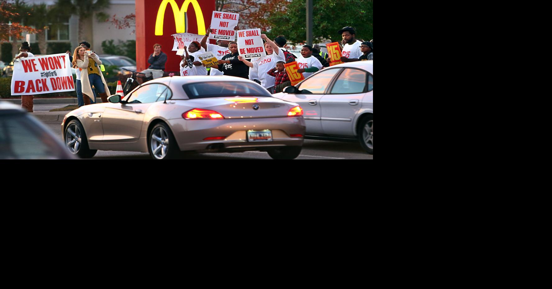 Commentary McDonald’s workers march in the footsteps of MLK