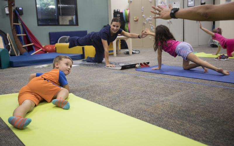 Yoga classes for special needs children could help their develpoment