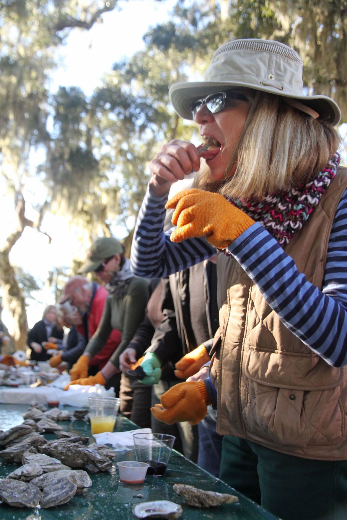 Charleston Museum birthday oyster roast