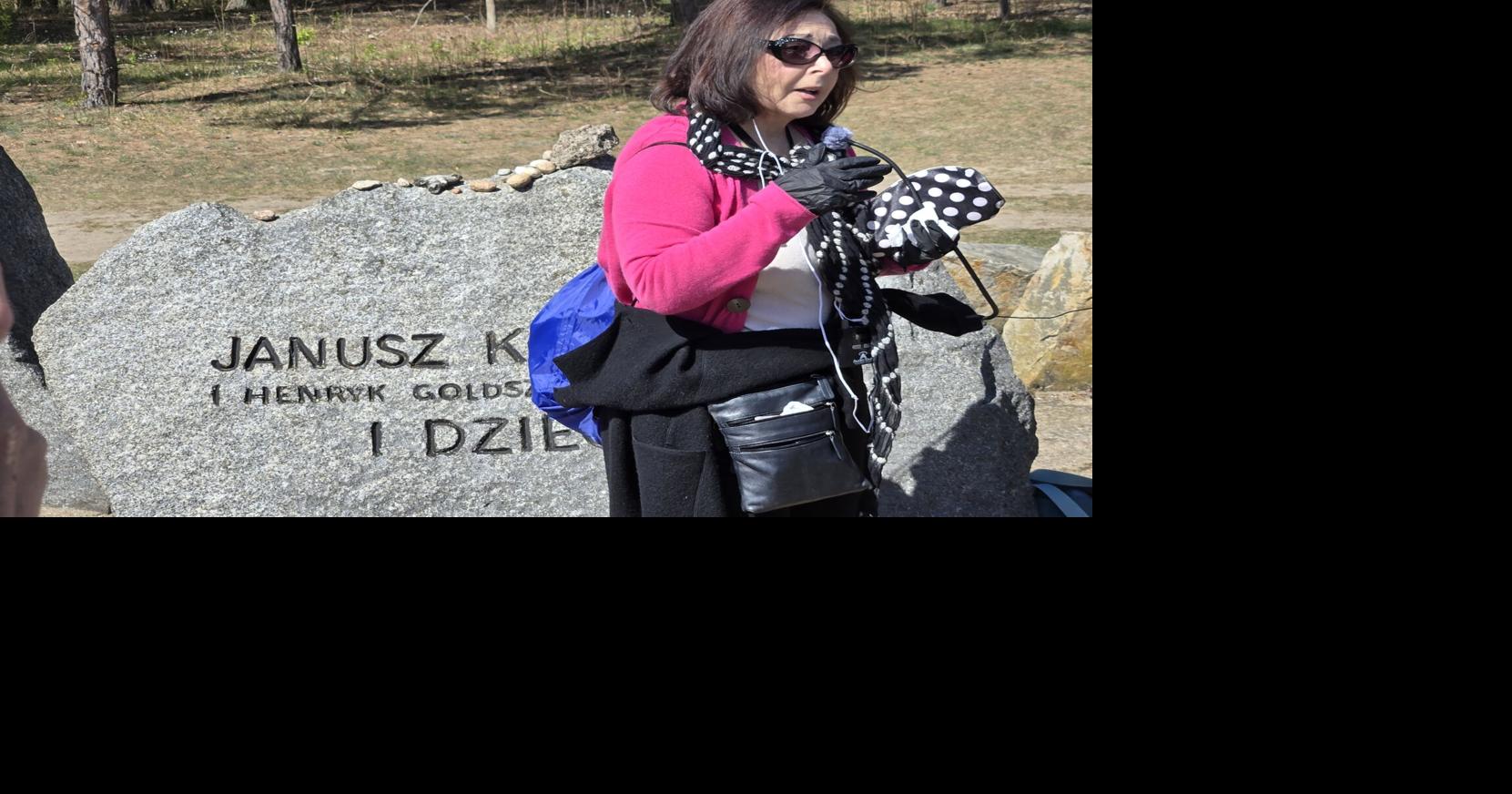 Charleston synagogue delegation honors Holocaust victims at International March of Living in Poland