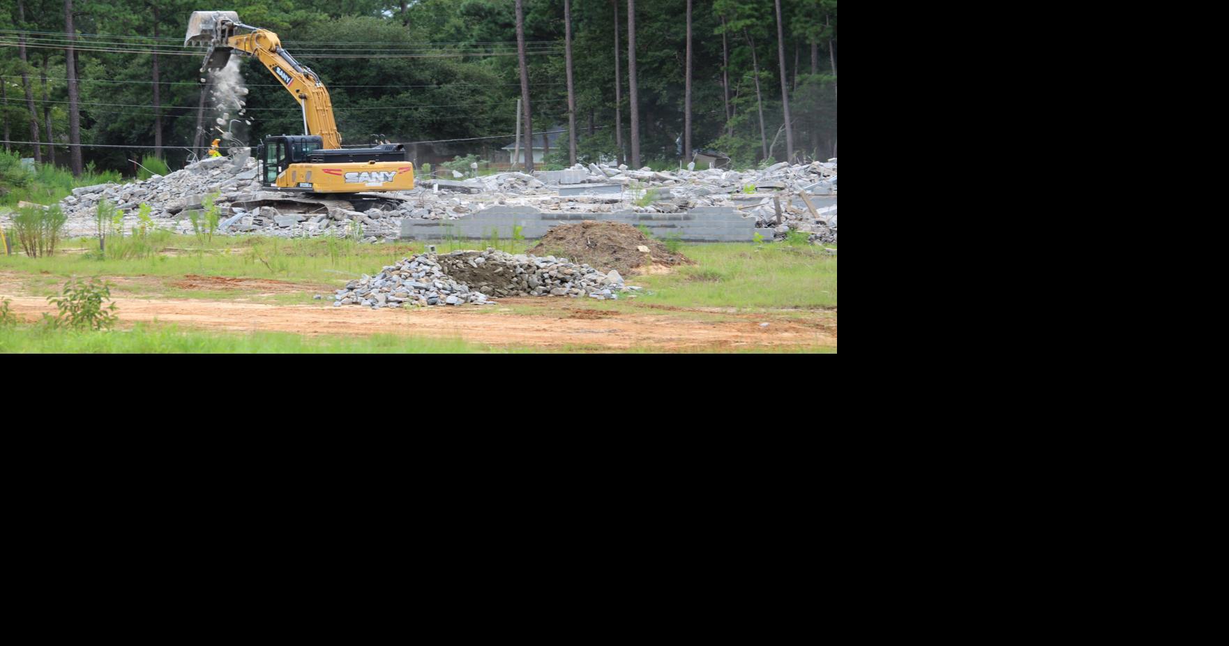 Demolition of Richland One’s not-to-be early learning center now underway