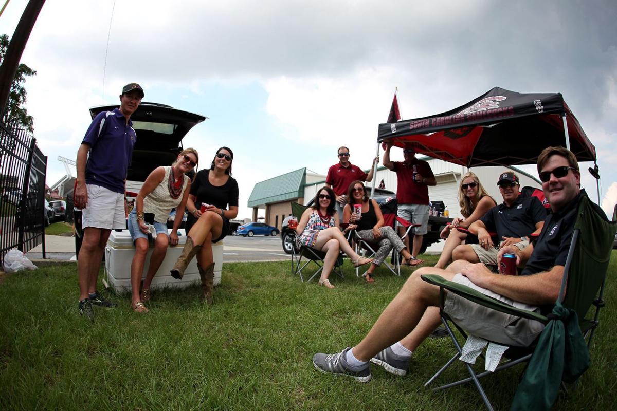 Tailgating at USC vs. ECU