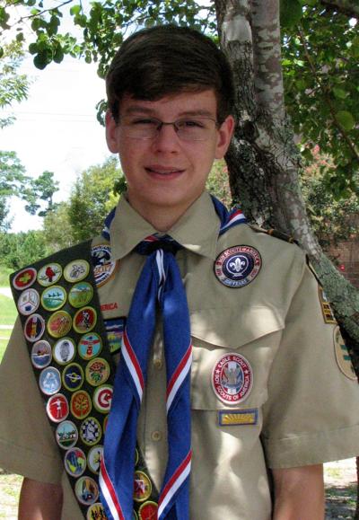 Calvert earns Eagle Scout rank