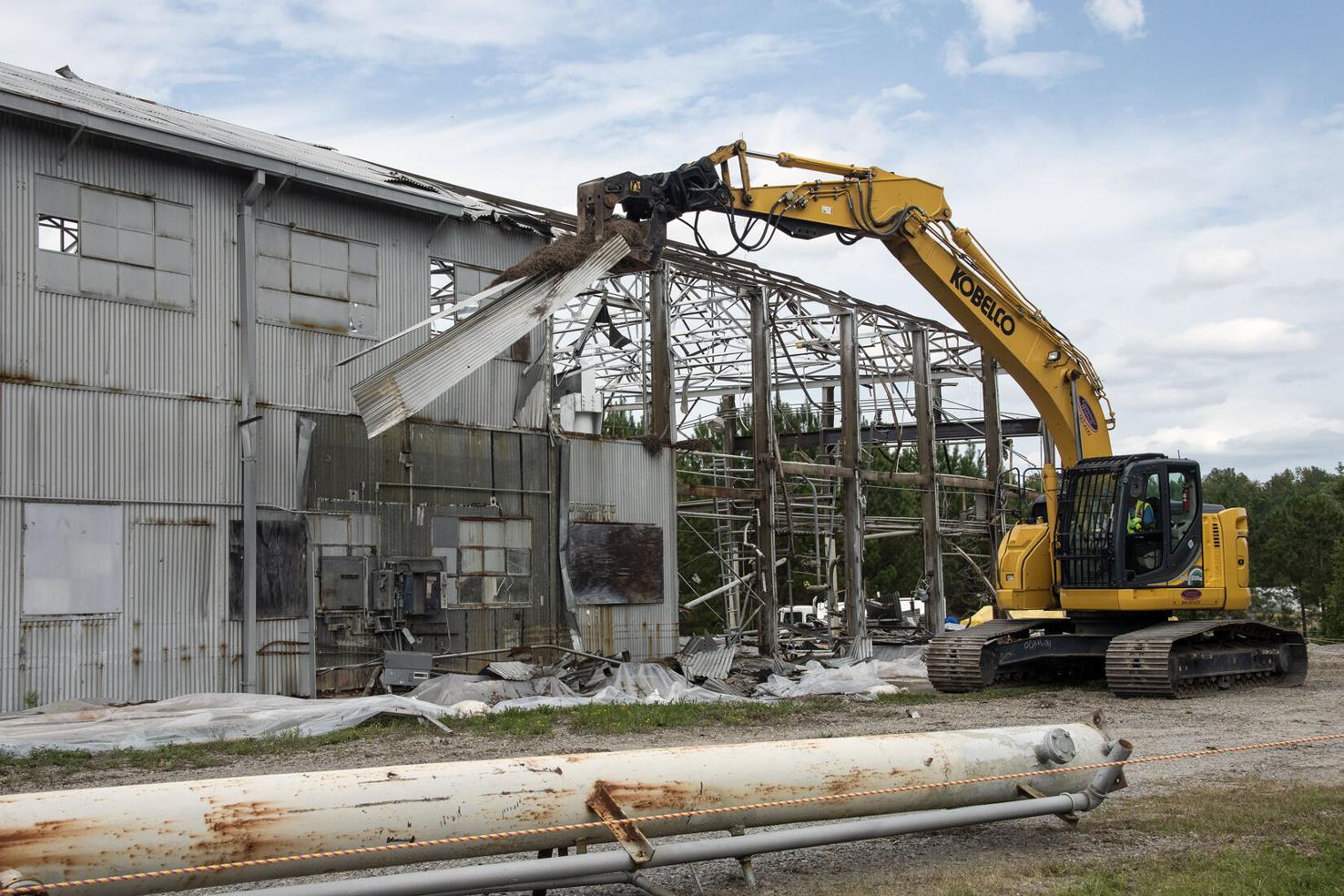 Crews demolish Ford Building at Savannah River Site | Savannah River ...