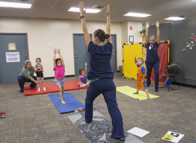 Yoga classes for special needs children could help their develpoment