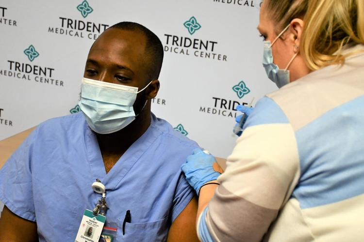 Trident Health staff start getting COVID19 vaccine News