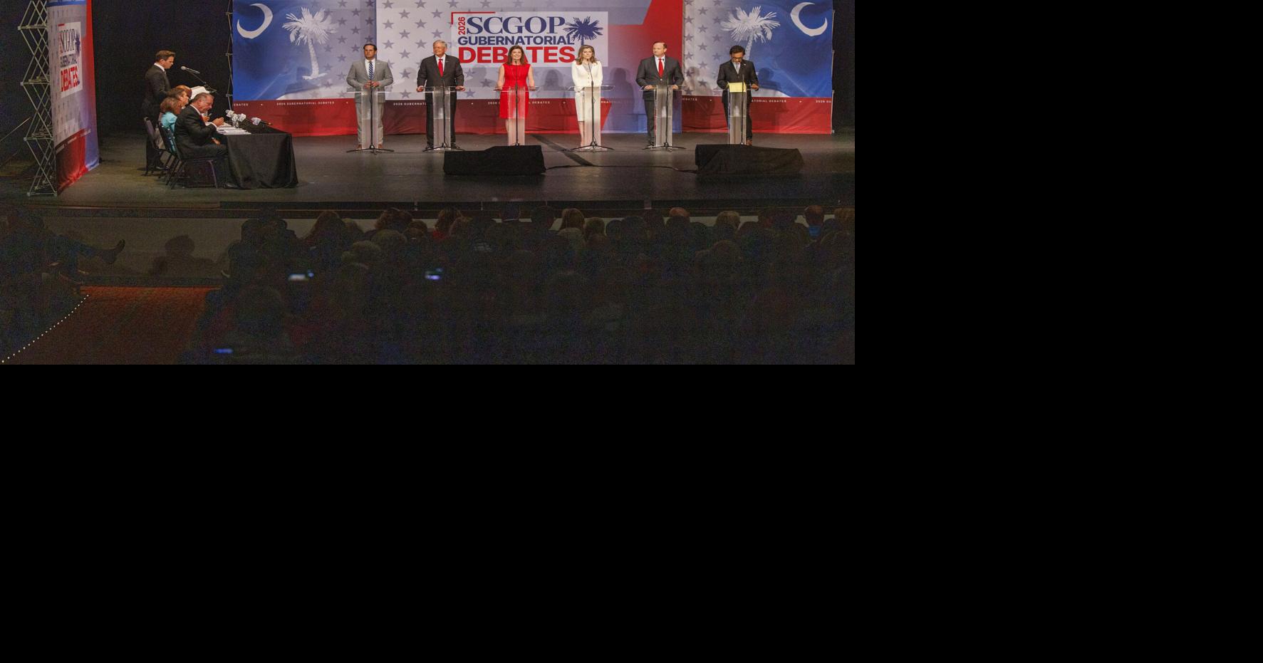 South Carolina GOP governor candidates split on strict abortion ban in Charleston debate