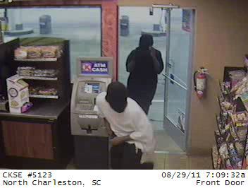 Two masked men rob North Charleston convenience store this morning