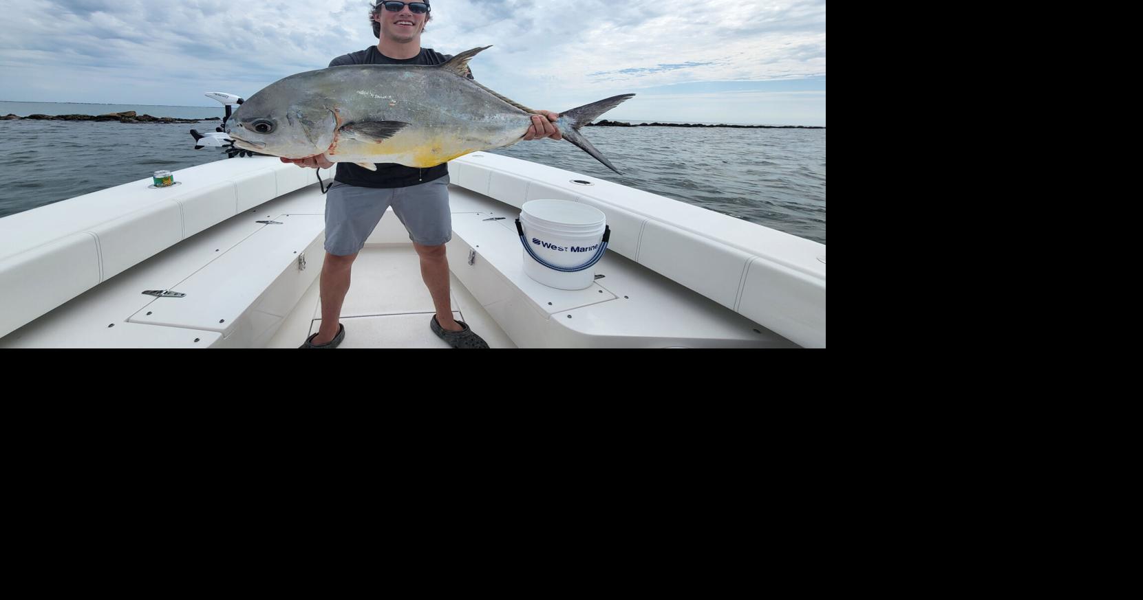 Permit is a surprising catch at Charleston Jetties