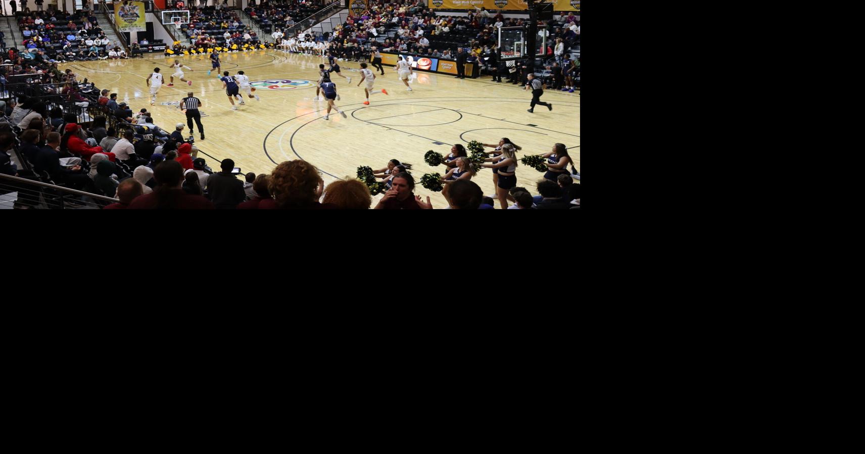 College basketball returns with a sellout crowd for three-game tip off in South Carolina