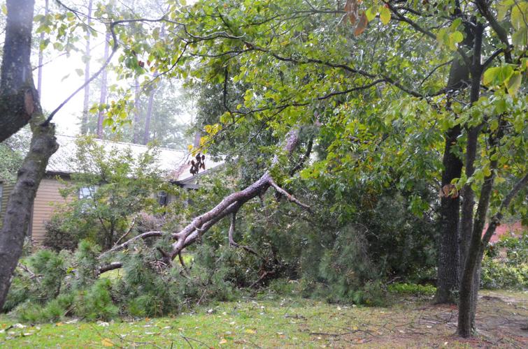 Tropical Storm Michael moved quickly past Aiken, causing some damage