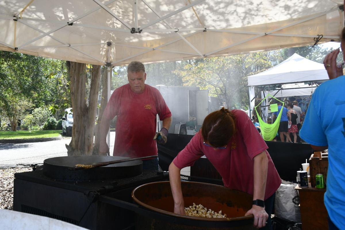 Popcorn stand