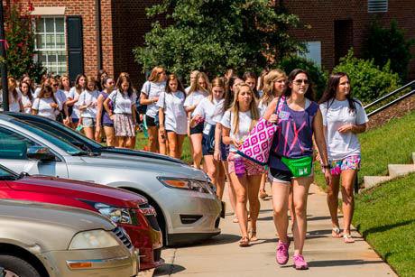 postandcourier sororities pledging greek