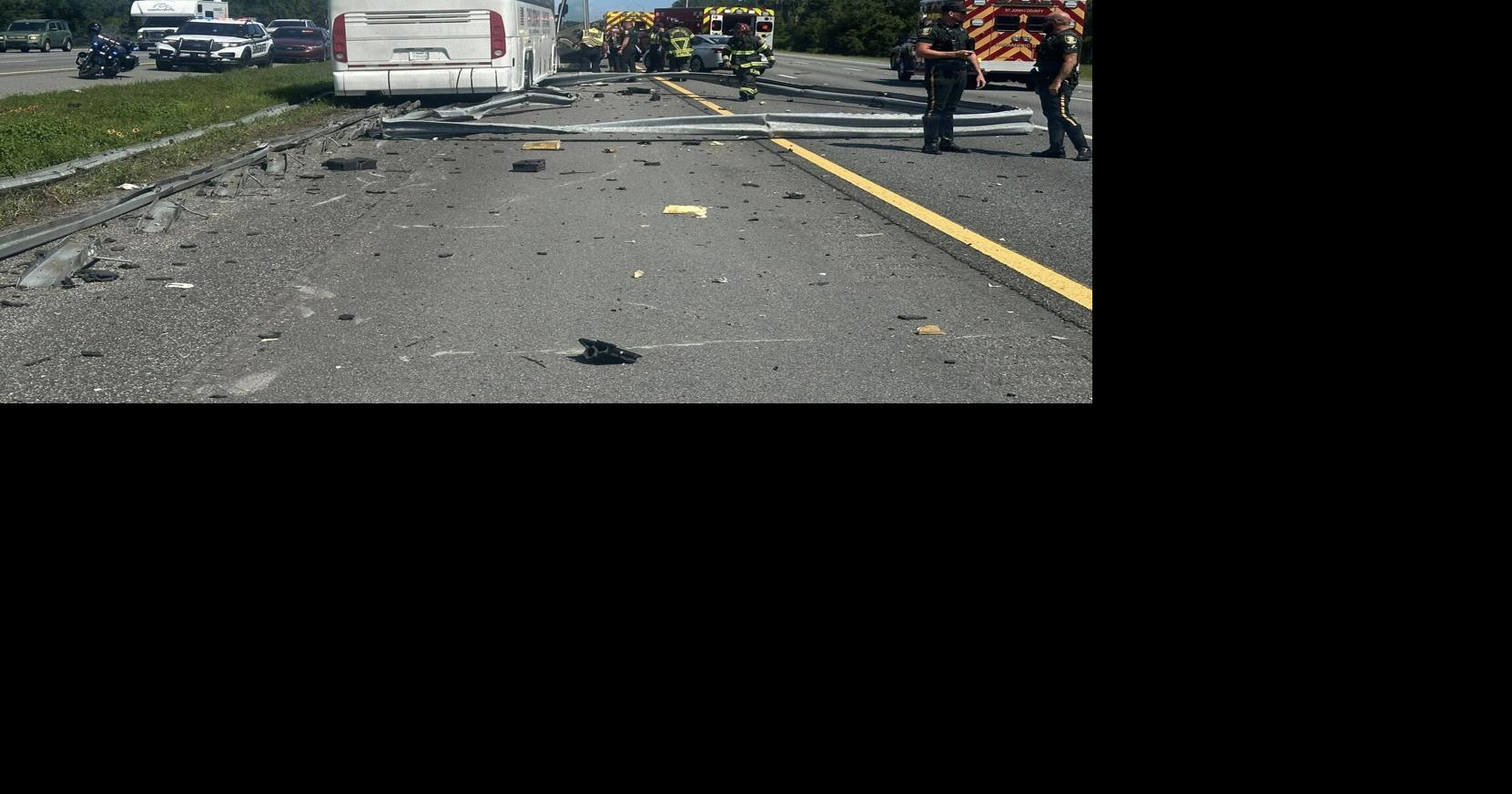 Charter bus carrying Midlands students crashes on I-95 in Florida during end-of-year trip
