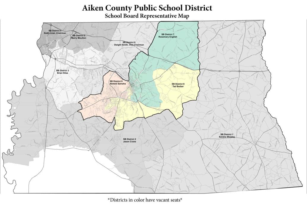 Abrupt school board resignations leave city of Aiken largely