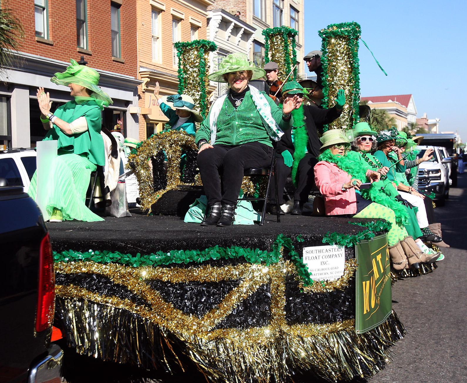 Routes, road closures announced for Charleston St. Patrick Day parades