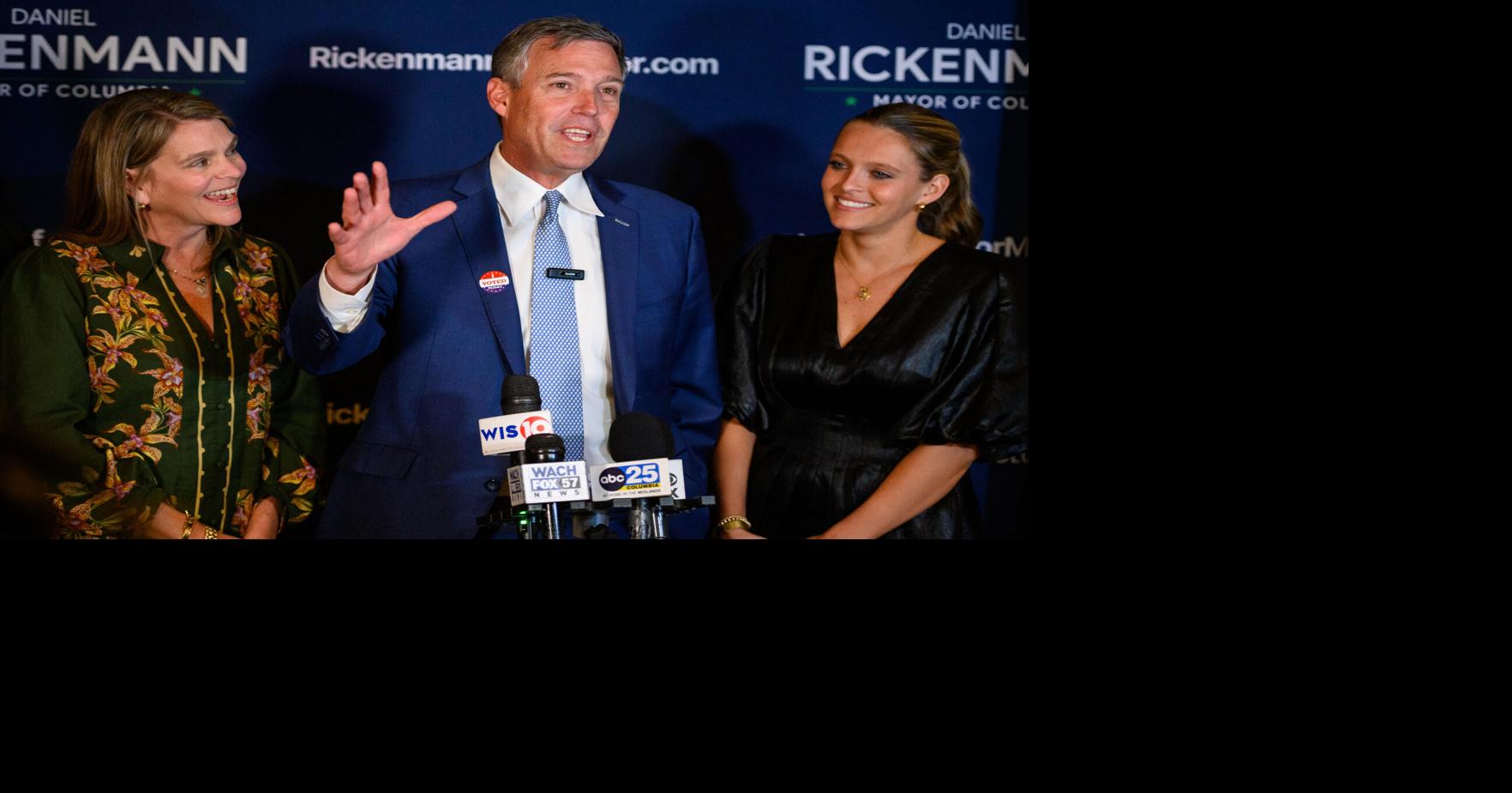 Rickenmann declares victory in Columbia’s 2025 mayoral race