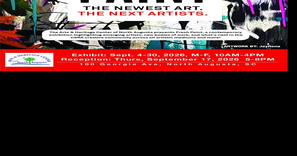 Fresh Paint exhibit in North Augusta seeks artists to be part of September showcase