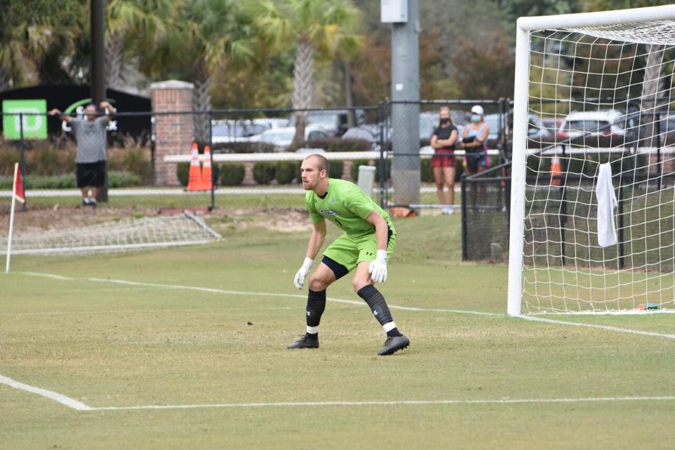 Tor Saunders, CCU goalkeeper, cast by MLS Nashville SC |  Myrtle Beach area news