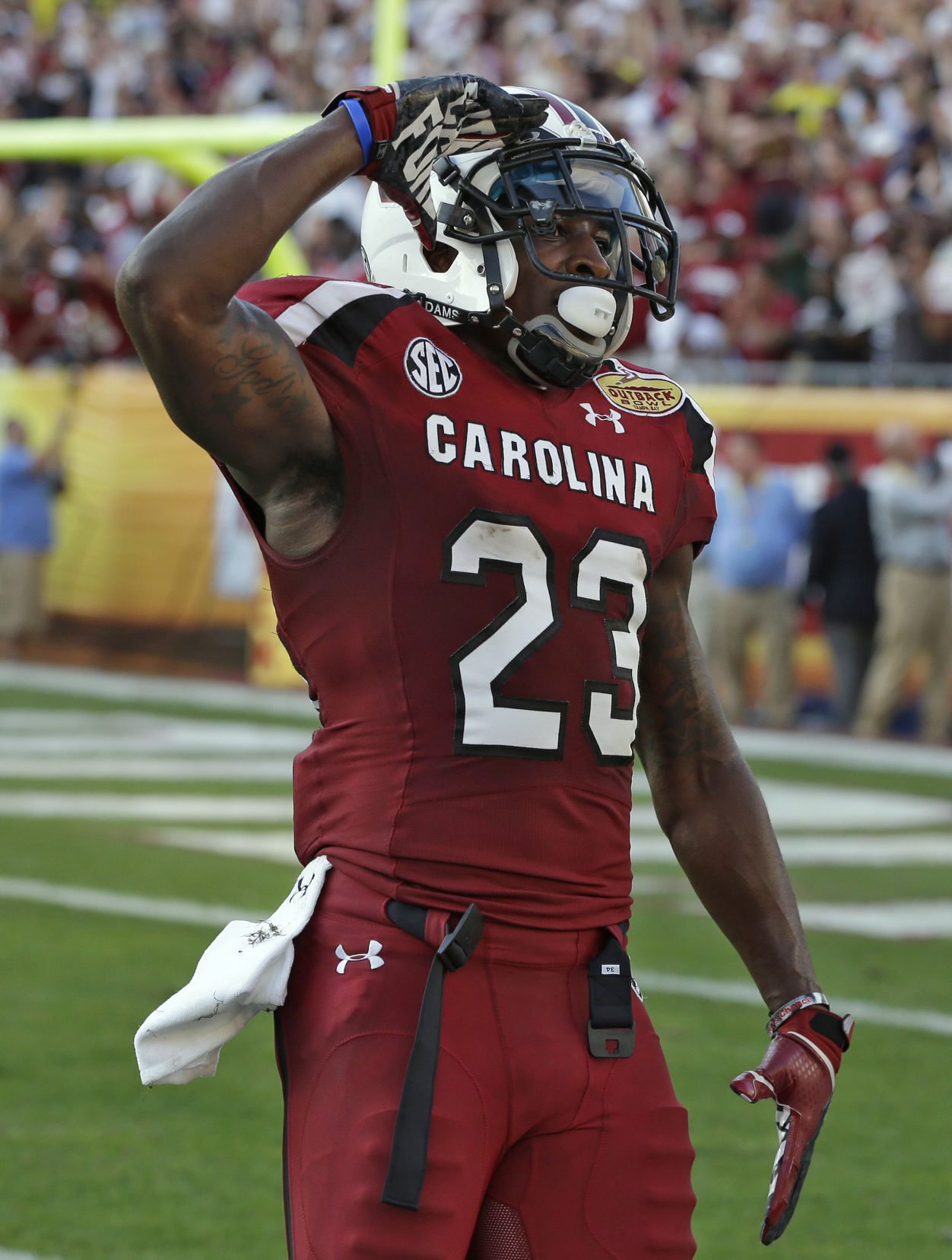 2-Minute Drill with South Carolina wide receiver Bruce Ellington ...
