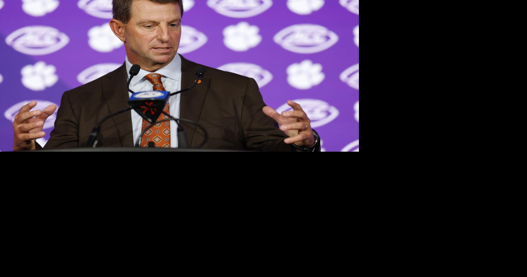 What Clemson said at ACC media days about LSU, title hopes