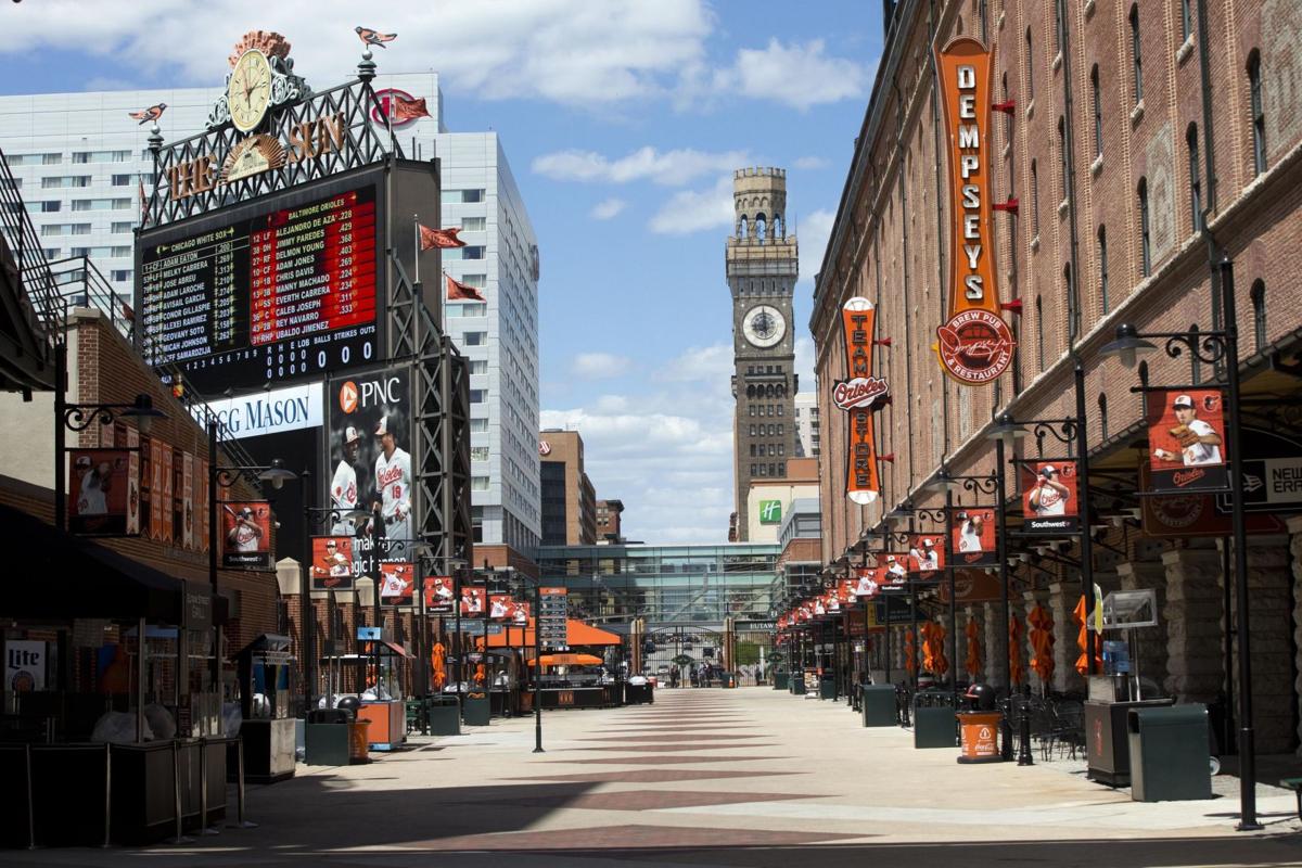 No fans at Orioles game