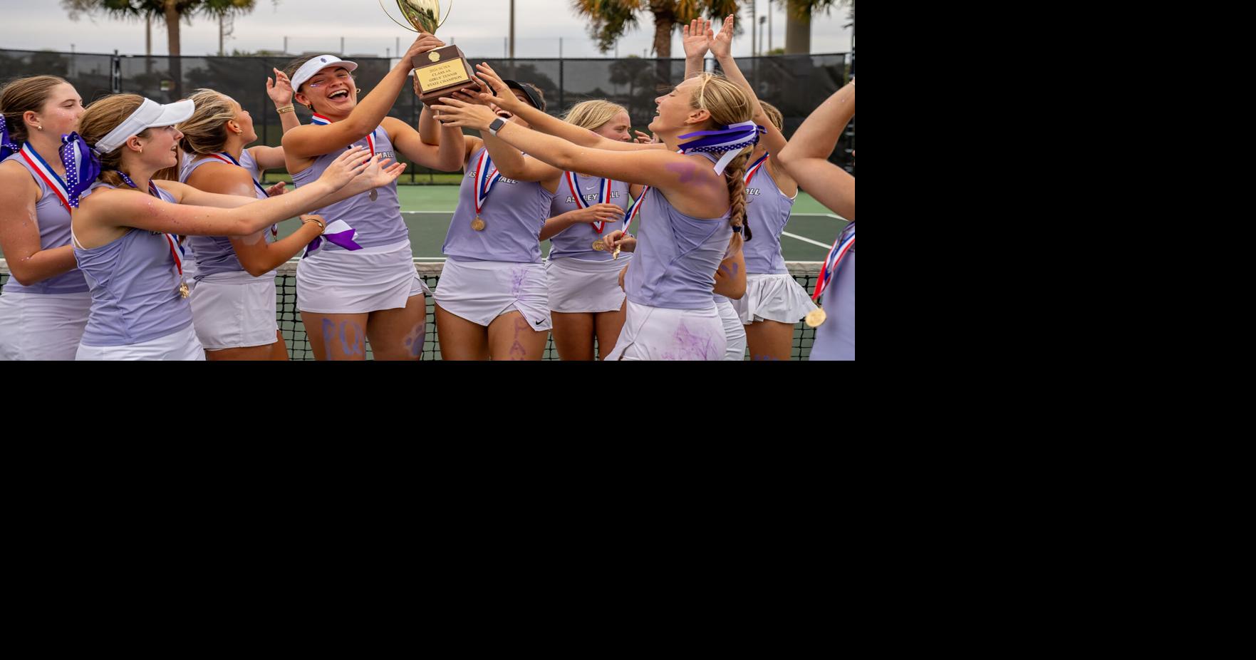 Ashley Hall enjoys third straight state title in SCISA girls tennis