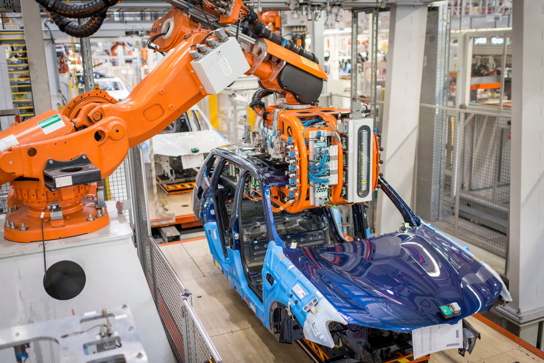 bmw robot factory