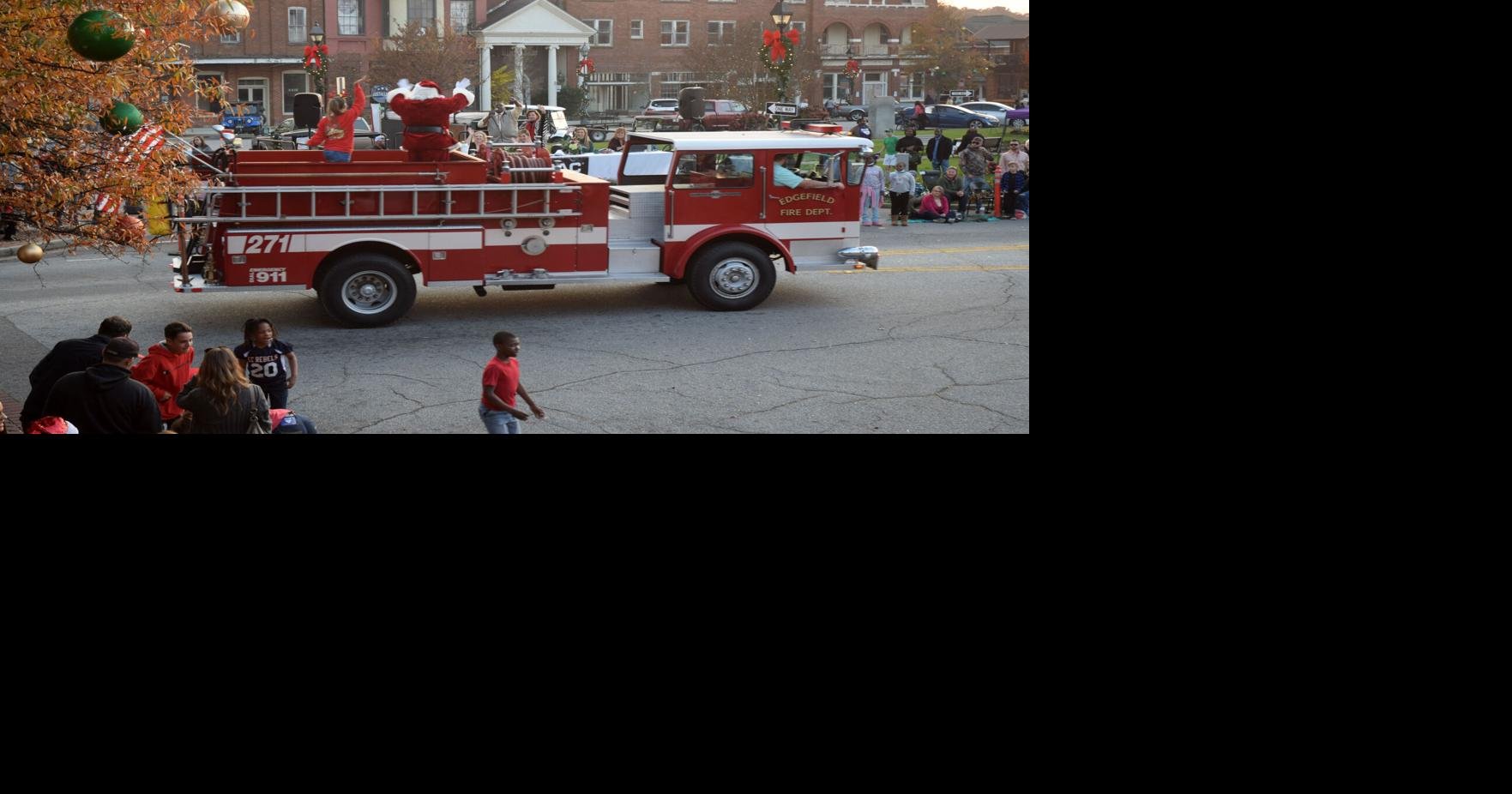 Christmas parade brightens up downtown Edgefield Aiken Area News
