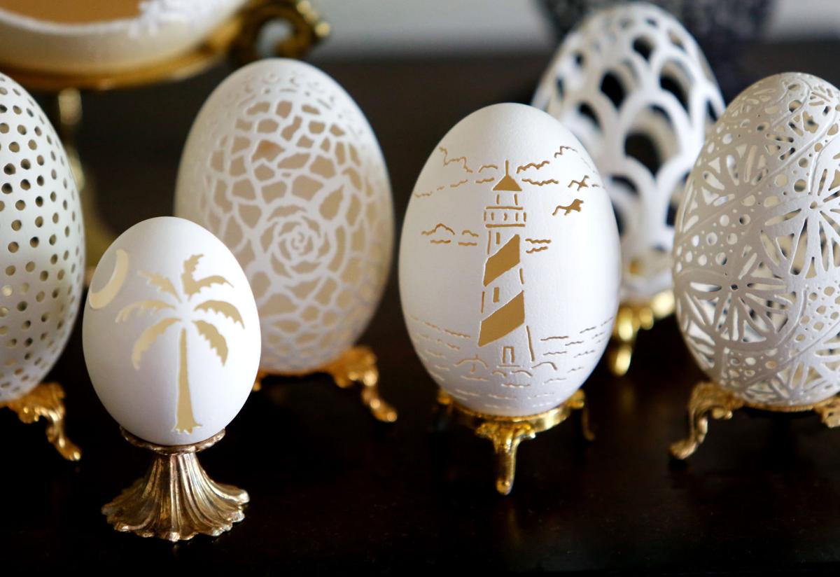 Internationally Celebrated Egg Artist Alan Rabon Of North