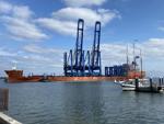 Final crane delivery boosts Charleston port's big ship capacity