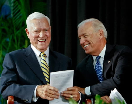 LOW RES Former VP Biden coming to Charleston for Hollings statue dedication
