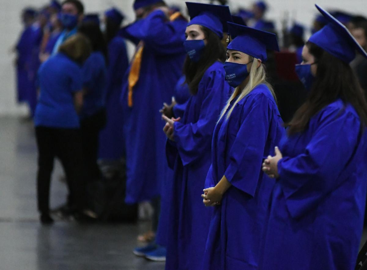 Nearly 300 students walk the stage during HGTC's inperson graduation