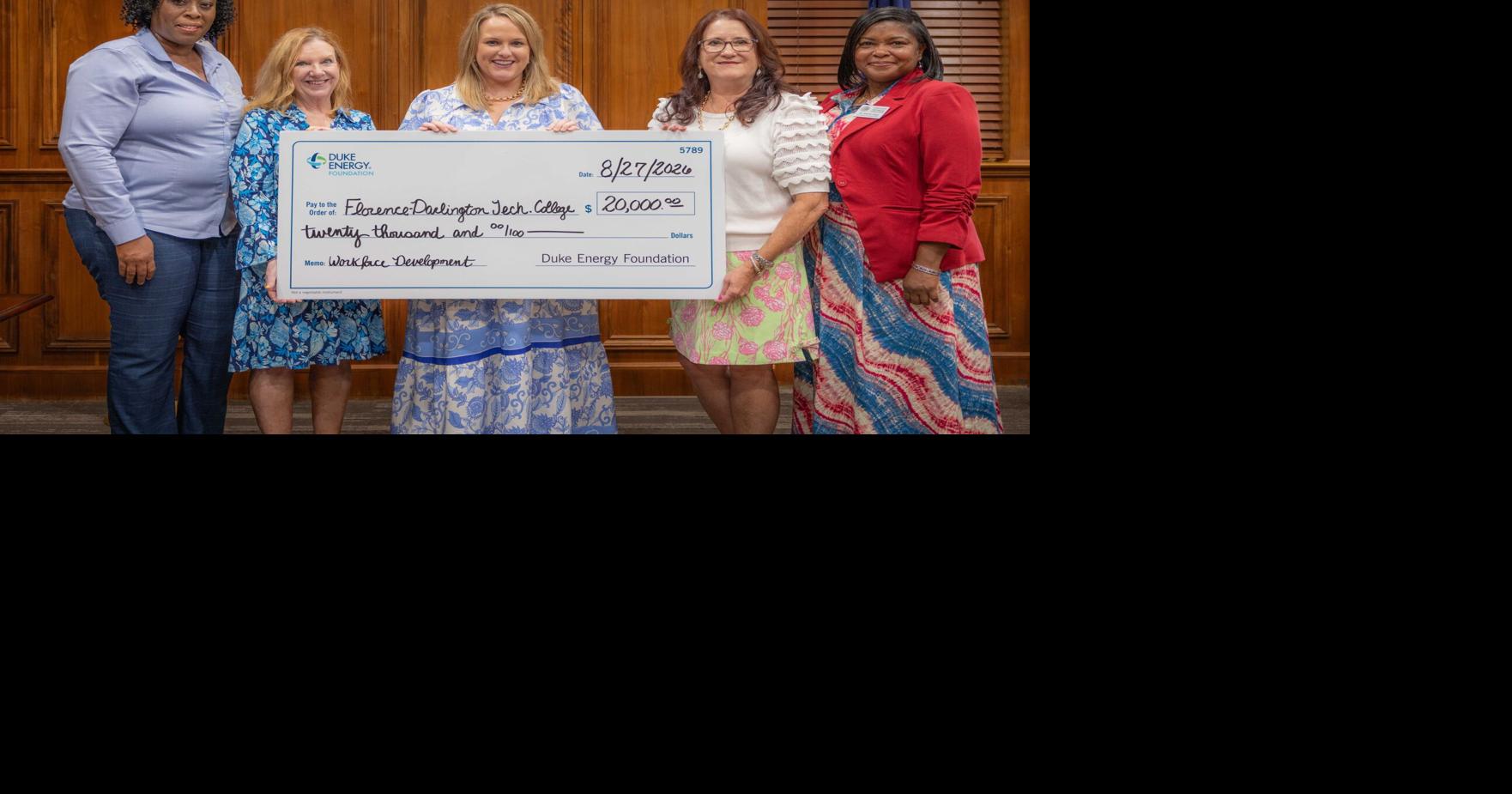 Duke Energy awards $180,000 to technical colleges