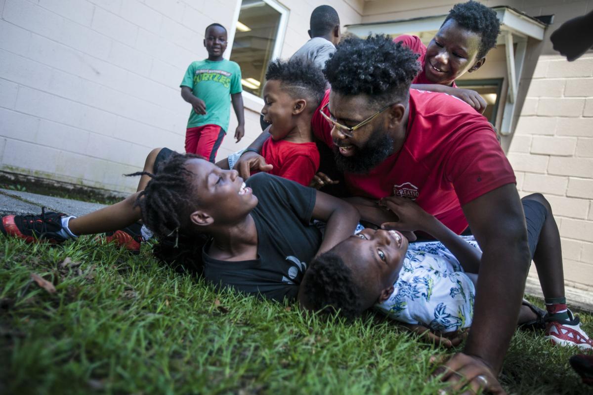 Photos Basketball Camp Brings Kids And Cops To Court Photo