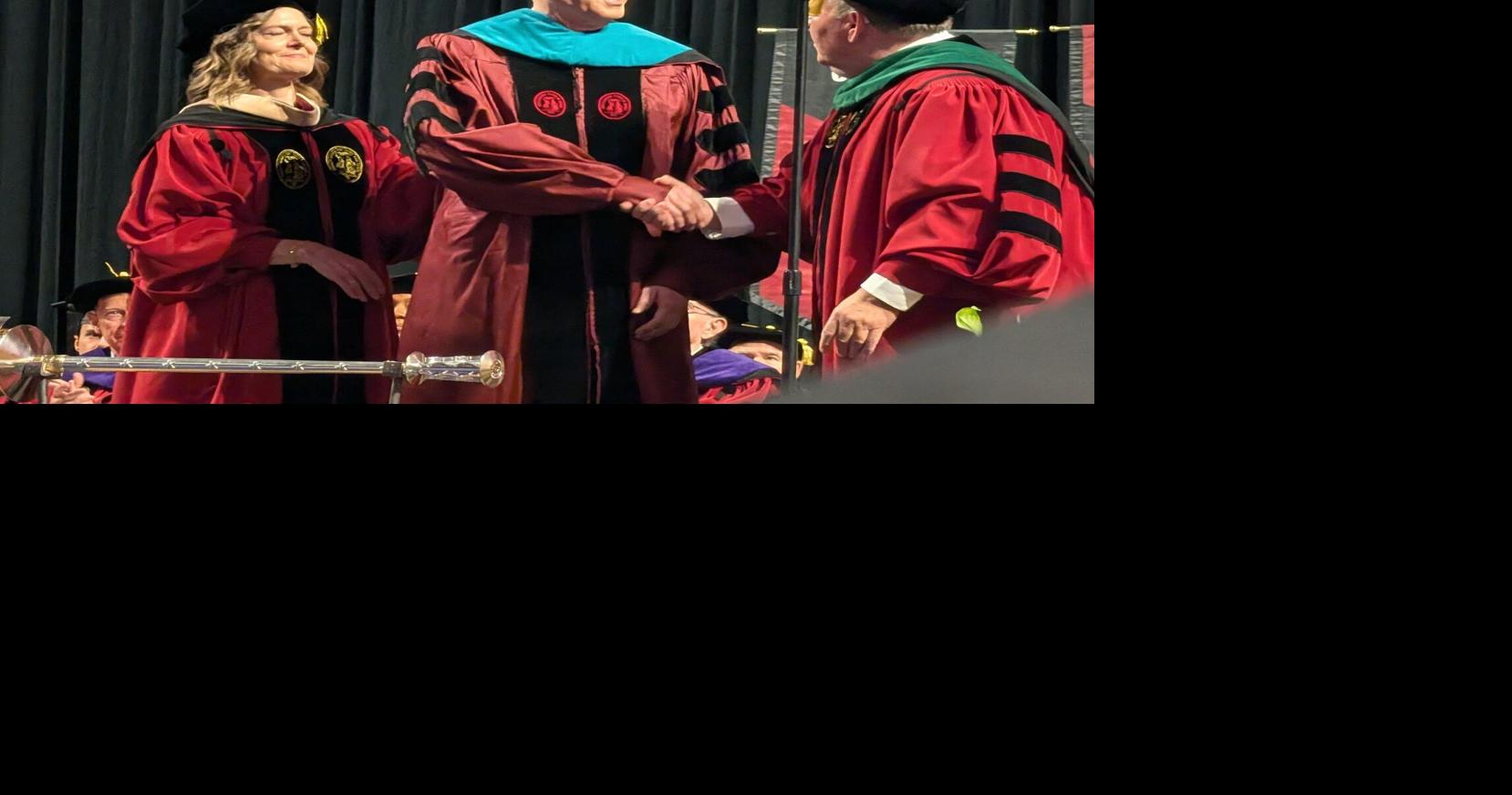 U.S. Treasury Secretary Scott Bessent speaks at USC commencement, receives honorary doctorate