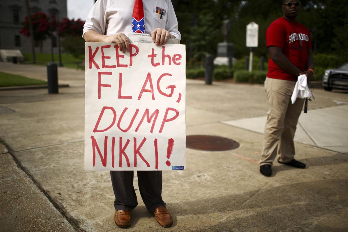 Confederate Flag protests in Columbia