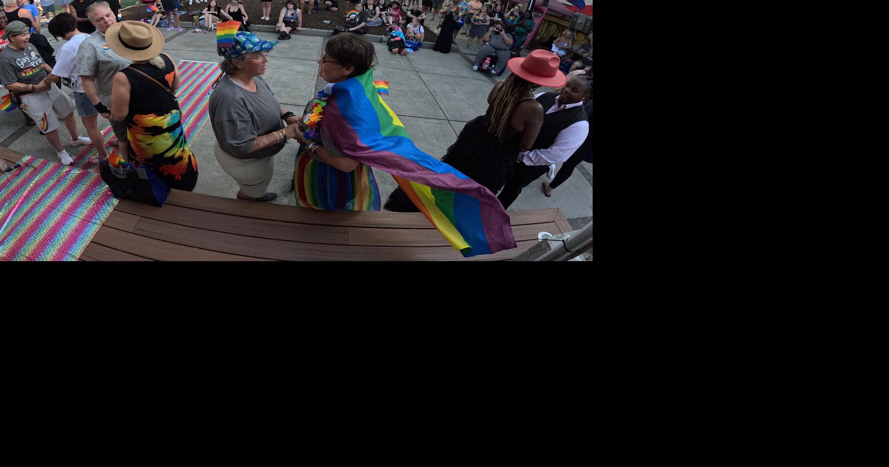 'While we can': Fearful about the future of marriage rights, they wed at Myrtle Beach's Pride event