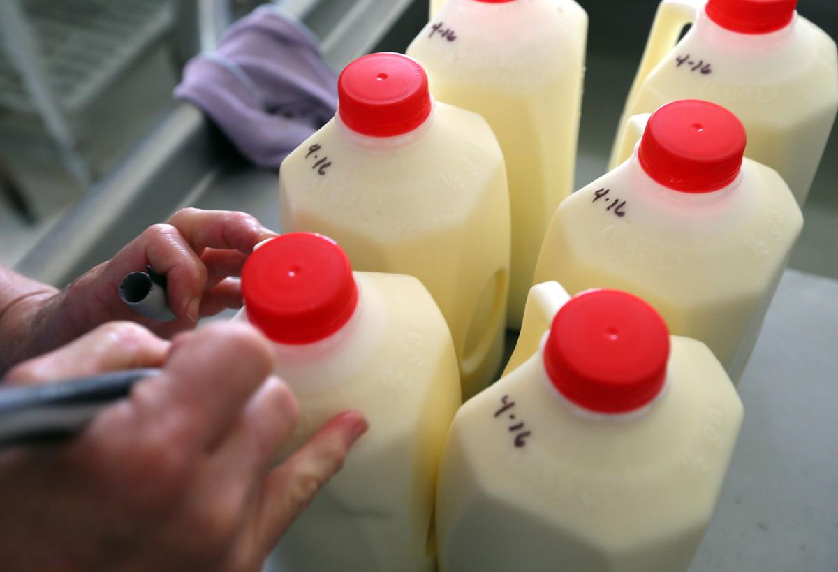 inside sellby raw milk