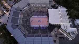 LinkU Invitational court aerial