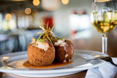 Fleet Landing: Stuffed hush puppies