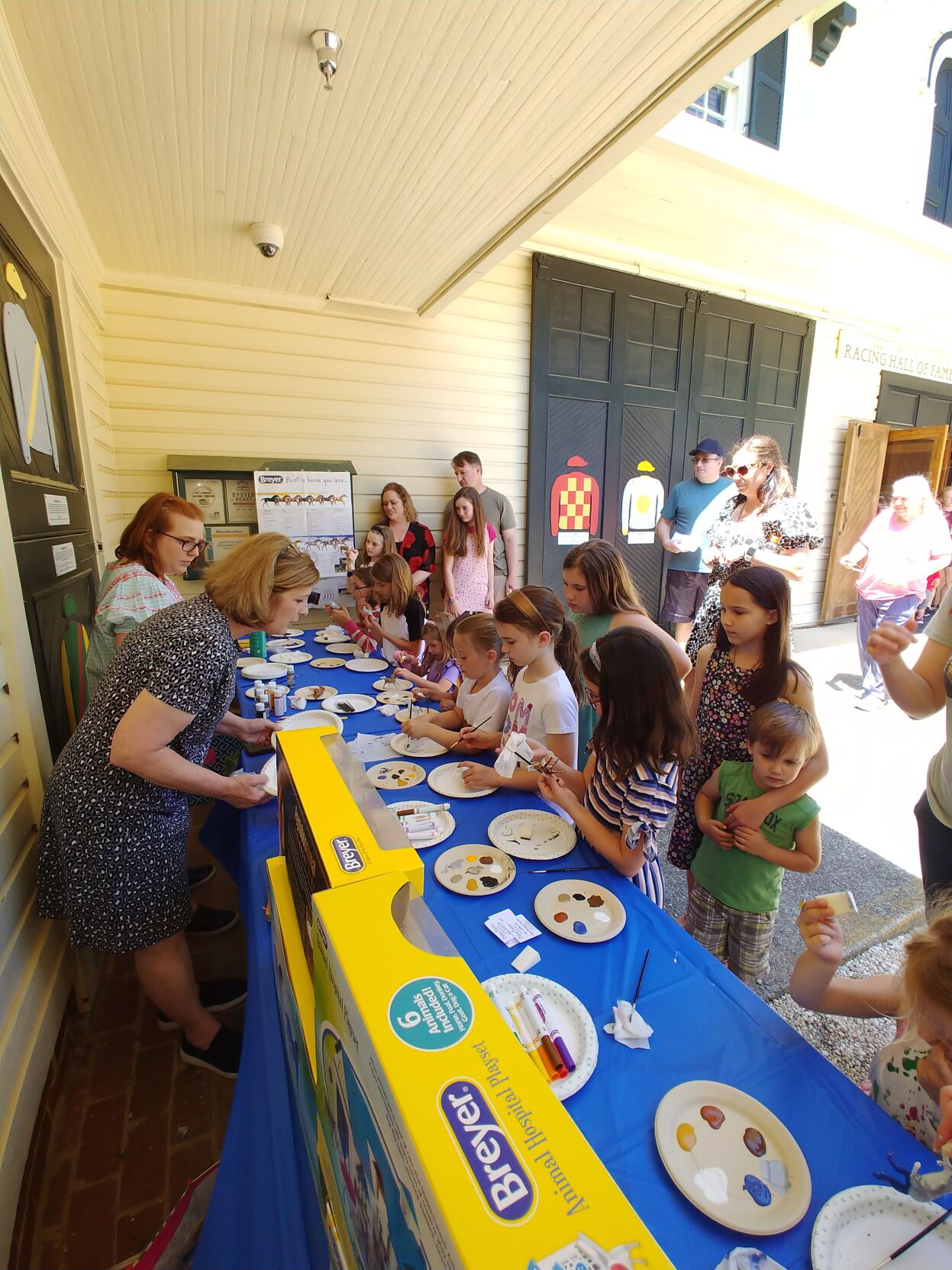 Paint, horses to mix for Breyer Horse Fun Day Entertainment