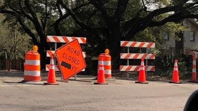 South Boundary Avenue Closed