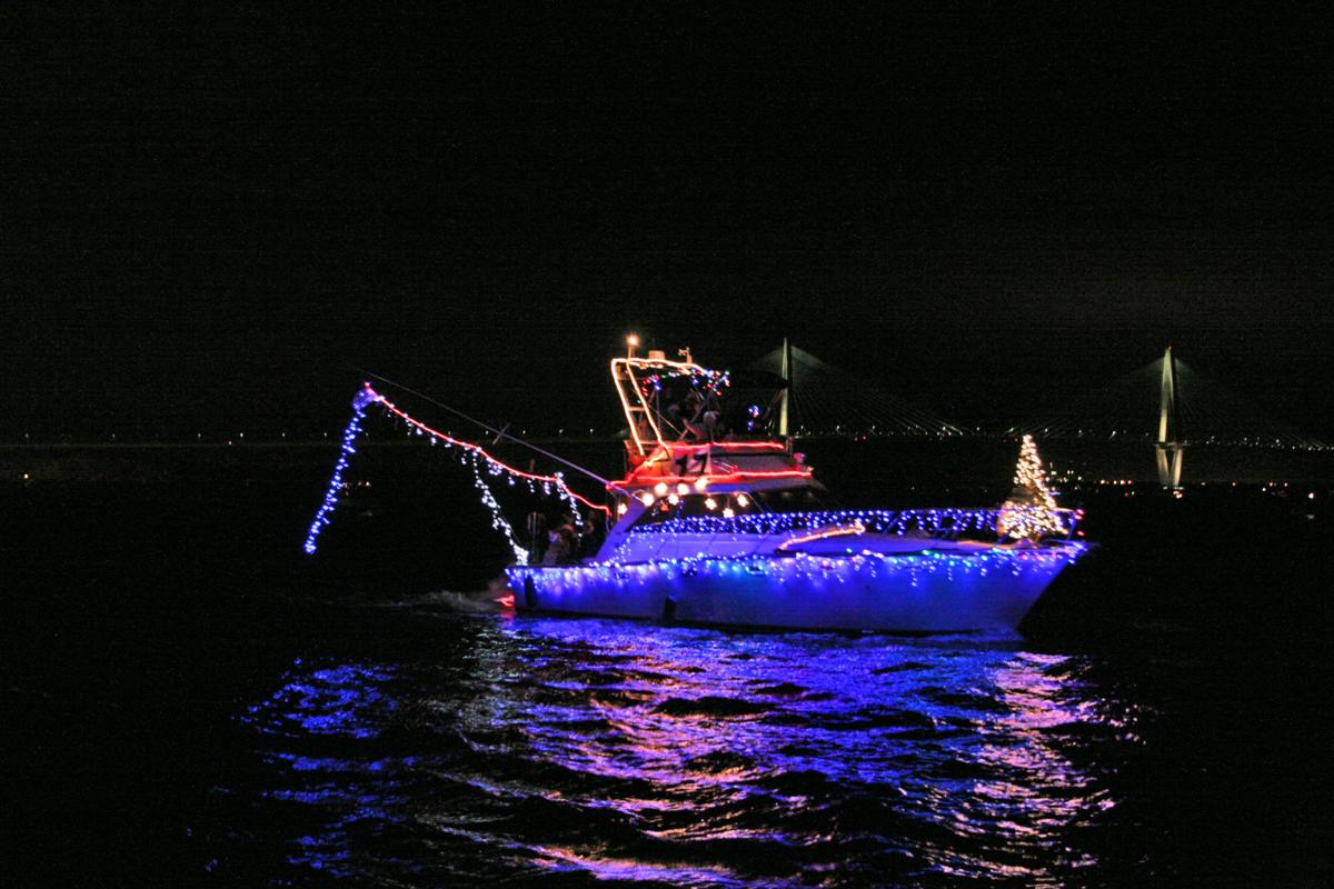 Holiday Parade of Boats will commence through Charleston Harbor on Dec
